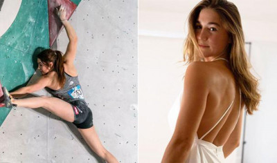 Kecantikan Climber Johanna Farber Bikin Kameraman Ngeces thumbnail